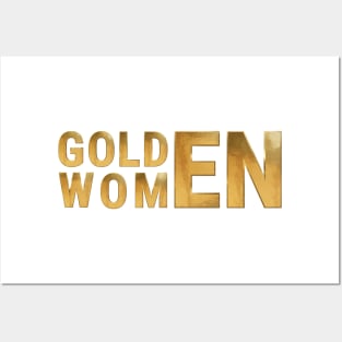 Golden Women Posters and Art